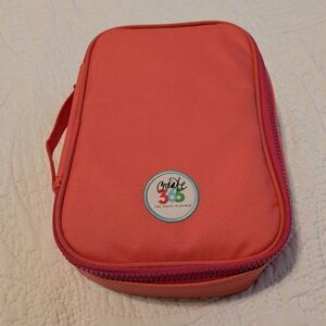 Create 365 Coral Zippered Pouch